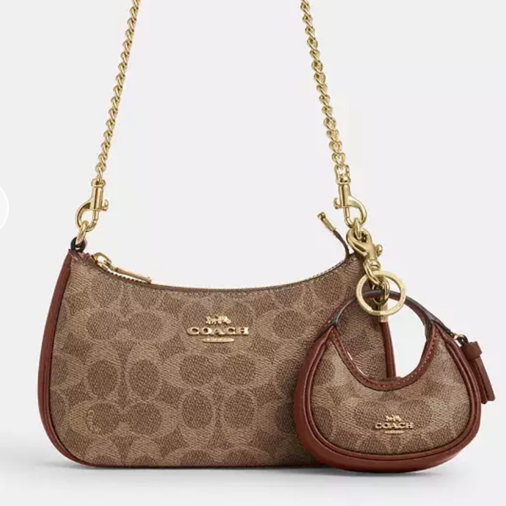 Coach Mini Carmen Bag Charm - NWT - Picture 7 of 7